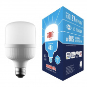 Лампа LED сверхмощная Volpe E27 40W 4000K матовая LED-M80-40W/4000K/E27/FR/NR UL-00006789 лампочки