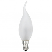 Лампа галогенная Uniel E14 42W матовая HCL-42/FR/E14 flame 01082 лампочки