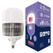 Лампа LED сверхмощная Volpe E27 100W 6500K матовая LED-M80-100W/6500K/E27/FR/NR UL-00006798 лампочки