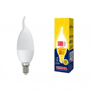 Лампа светодиодная E14 11W 3000K матовая LED-CW37-11W/WW/E14/FR/NR UL-00003817 лампочки