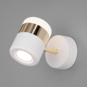 Споты Настенный светодиодный светильник Eurosvet 20165/1 LED золото/белый