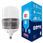 Лампа LED сверхмощная Volpe E27 100W 4000K матовая LED-M80-100W/4000K/E27/FR/NR UL-00006797 лампочки